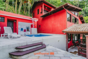 Casa com piscina a 350m da Praia de Boicucanga